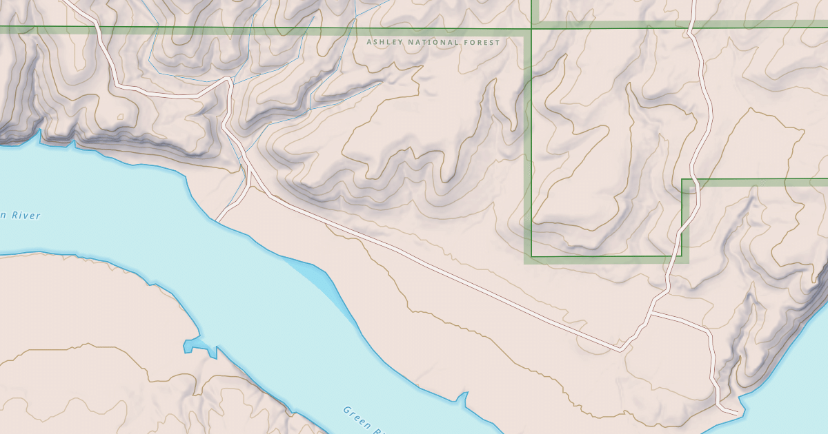 Map preview of SPRINGS DRAW COMPLEX A-D