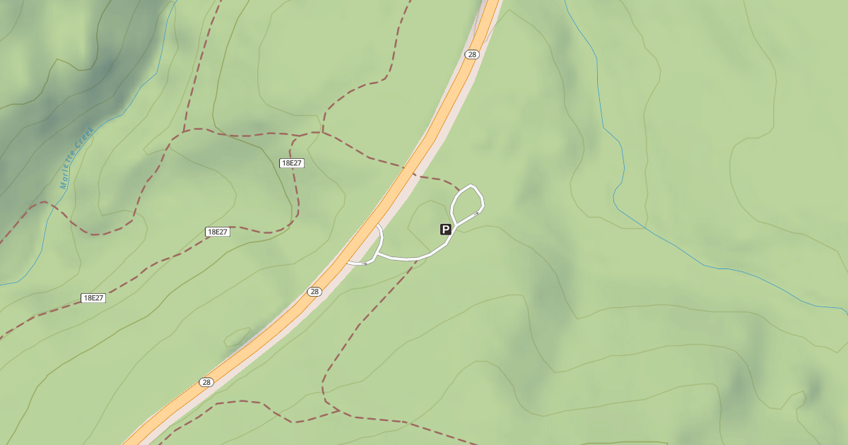 Map preview of CHIMNEY BEACH PARKING