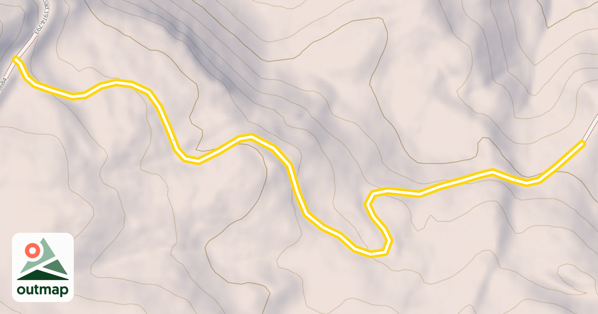Map of Forest Road 1914-789
