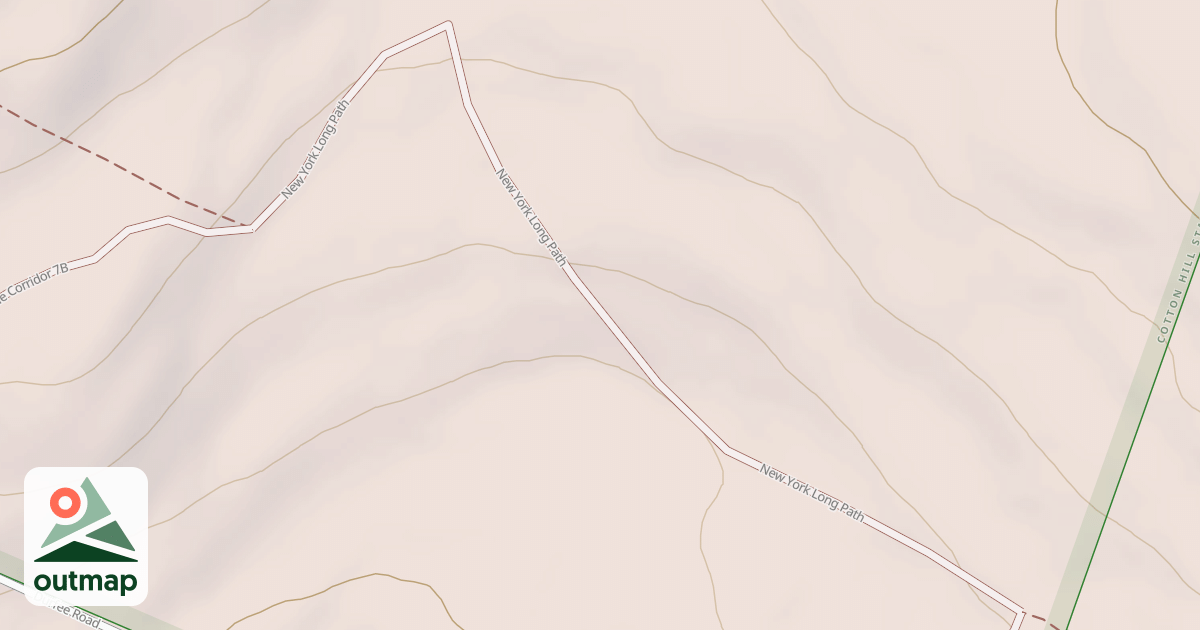 Map of Snomobile/ Long Path