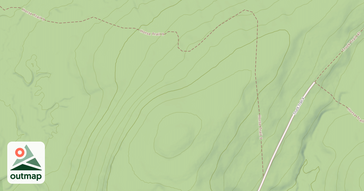 Map of Horse Trail 9