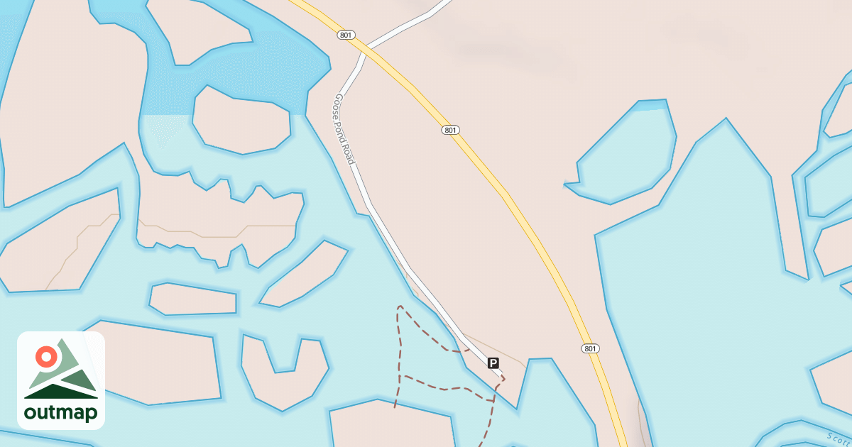 Map of SHALLOW FLATS