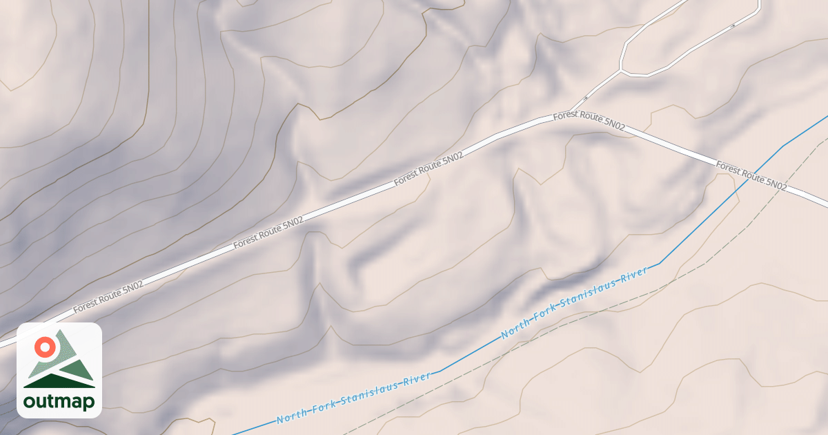 Map of USFS Motor Vehicle Use Map Roads {9E9A6712-43E7-4EB3-A562-6B2E41F554DB}