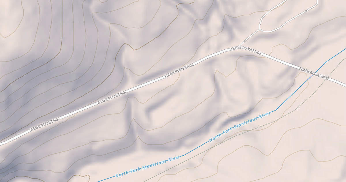 Map preview of USFS Motor Vehicle Use Map Roads {9E9A6712-43E7-4EB3-A562-6B2E41F554DB}