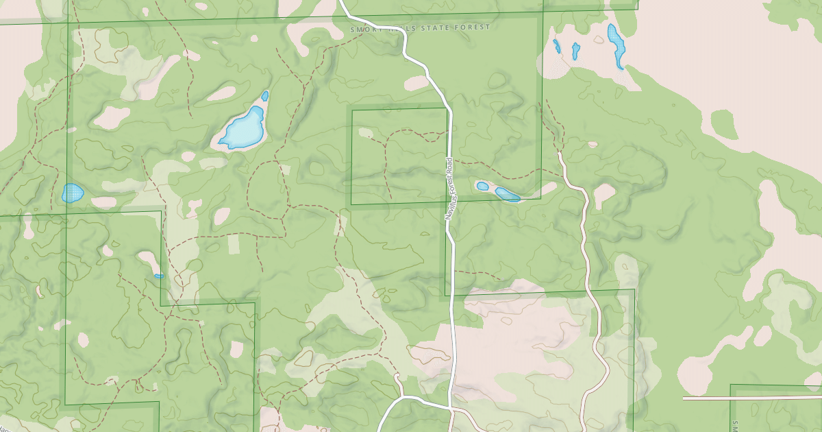 Map preview of Smoky Hills