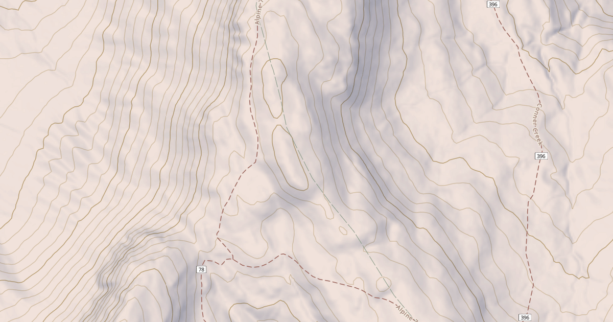 Map preview of USFS Motor Vehicle Use Map Trails 4517