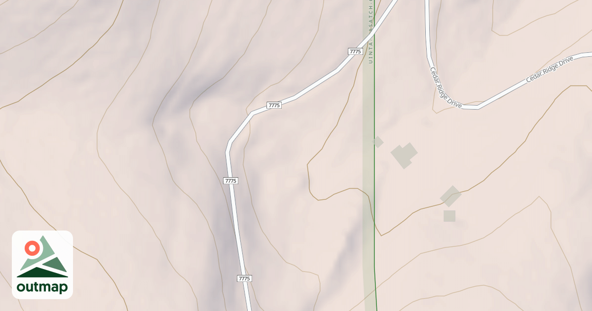 Map of GARDEN CITY CANYON ATV