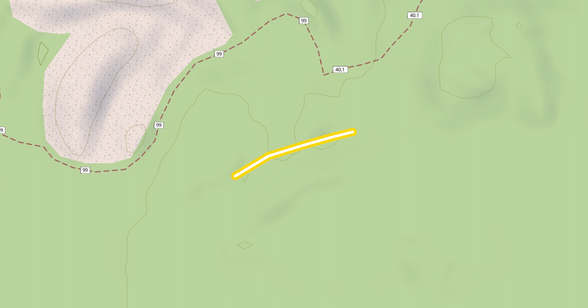 Map preview of Woody's Way