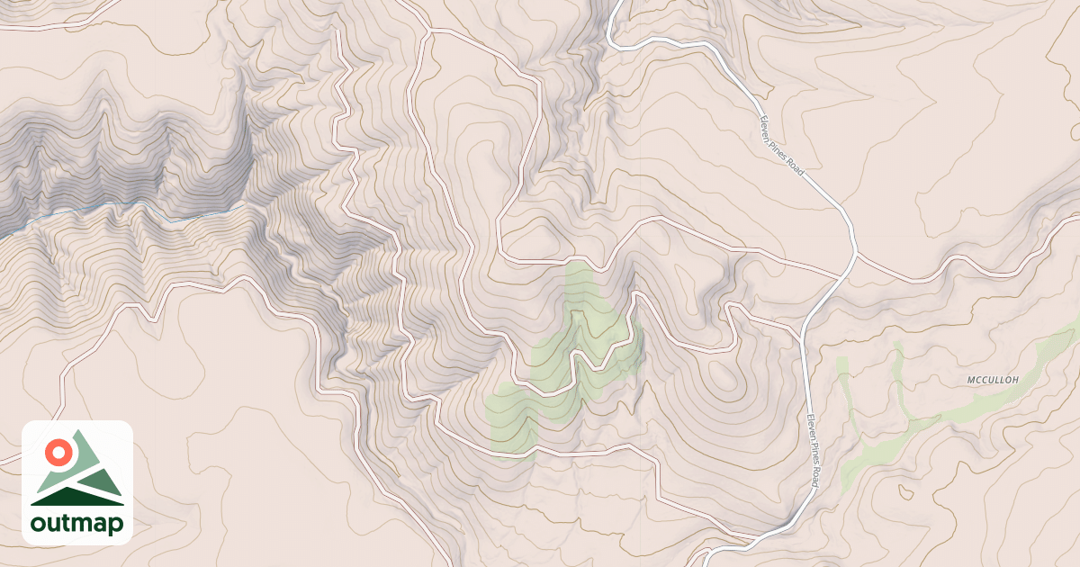 Map of BIG GRIZZLY CAN NO SPUR