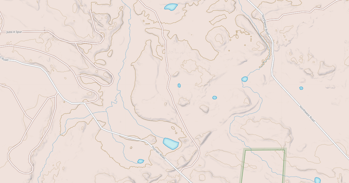 Map preview of JACKPINE SPUR K