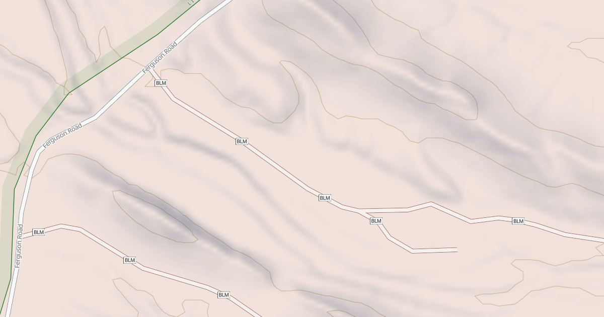 Map preview of BLM National GTLF Public Motorized Roads 5fc7d666-ad1c-46e2-a362-2cf6de49a9c7