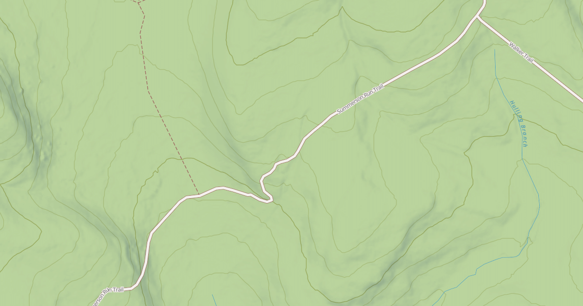 Map preview of Whiskey Springs Trails