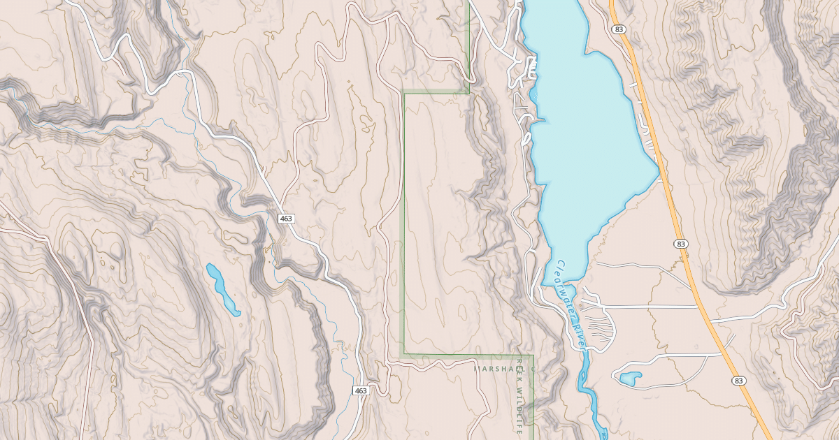 Map preview of Lake Inez Hookup
