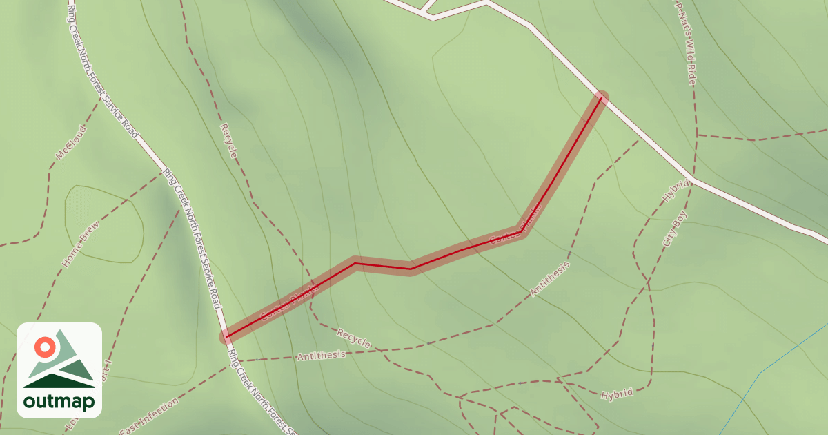Map of Cortes Planks