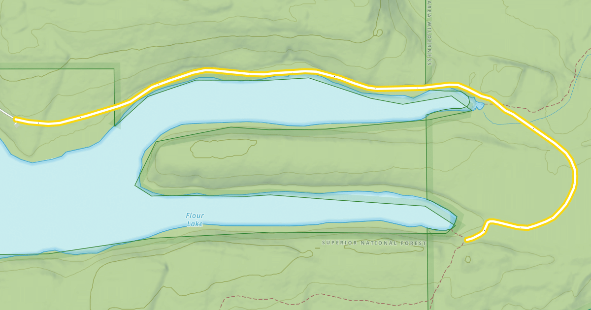 Map preview of Old Logging Camp Trail