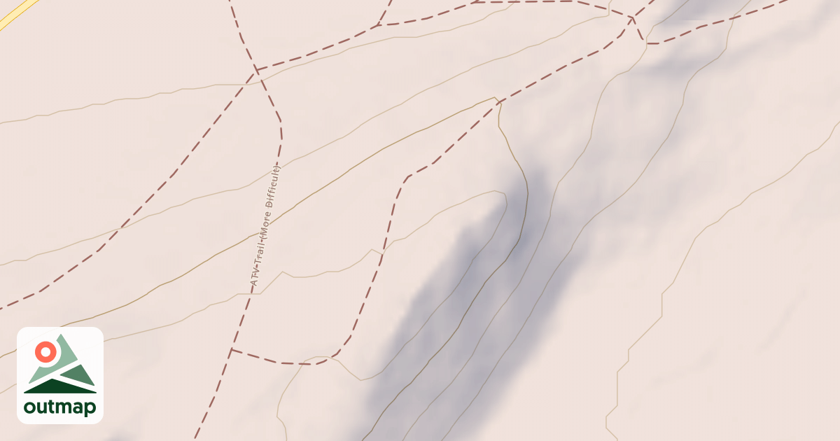 Map of Michaux State Forest - ATV Trail System in Adams