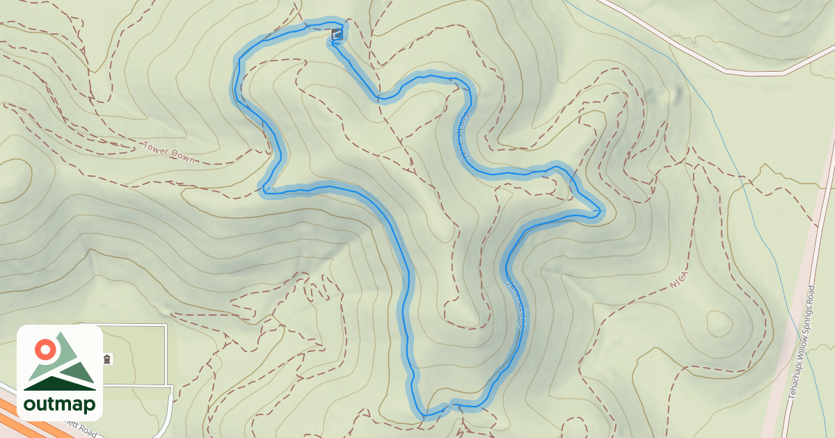 Map of Jane's Loop