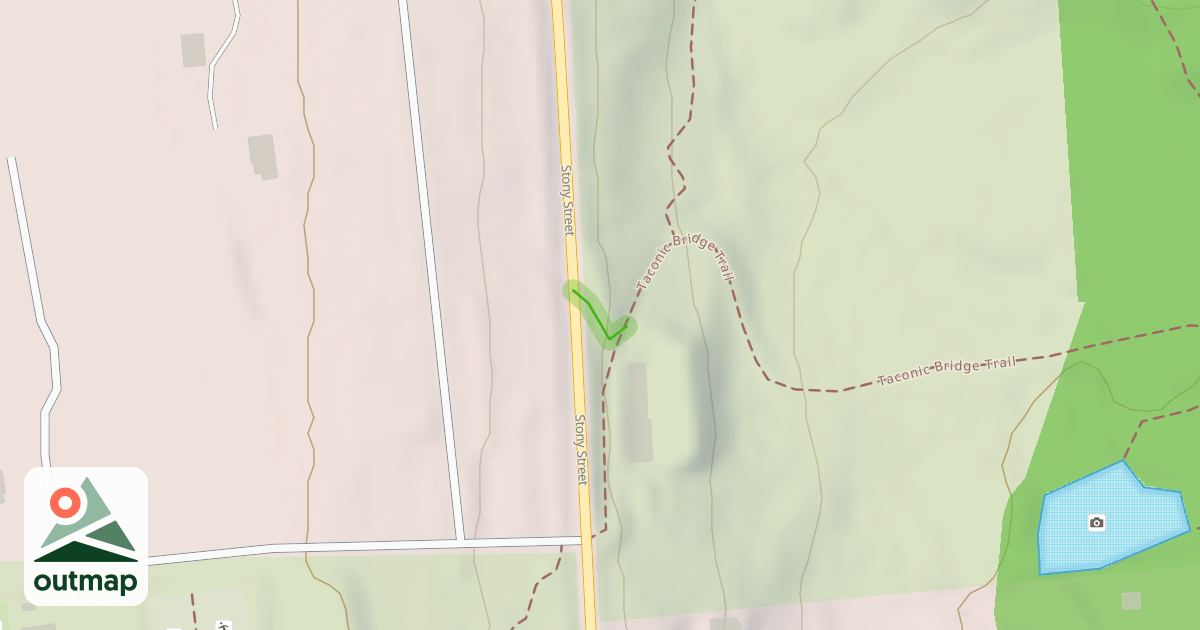 Map of P Trail