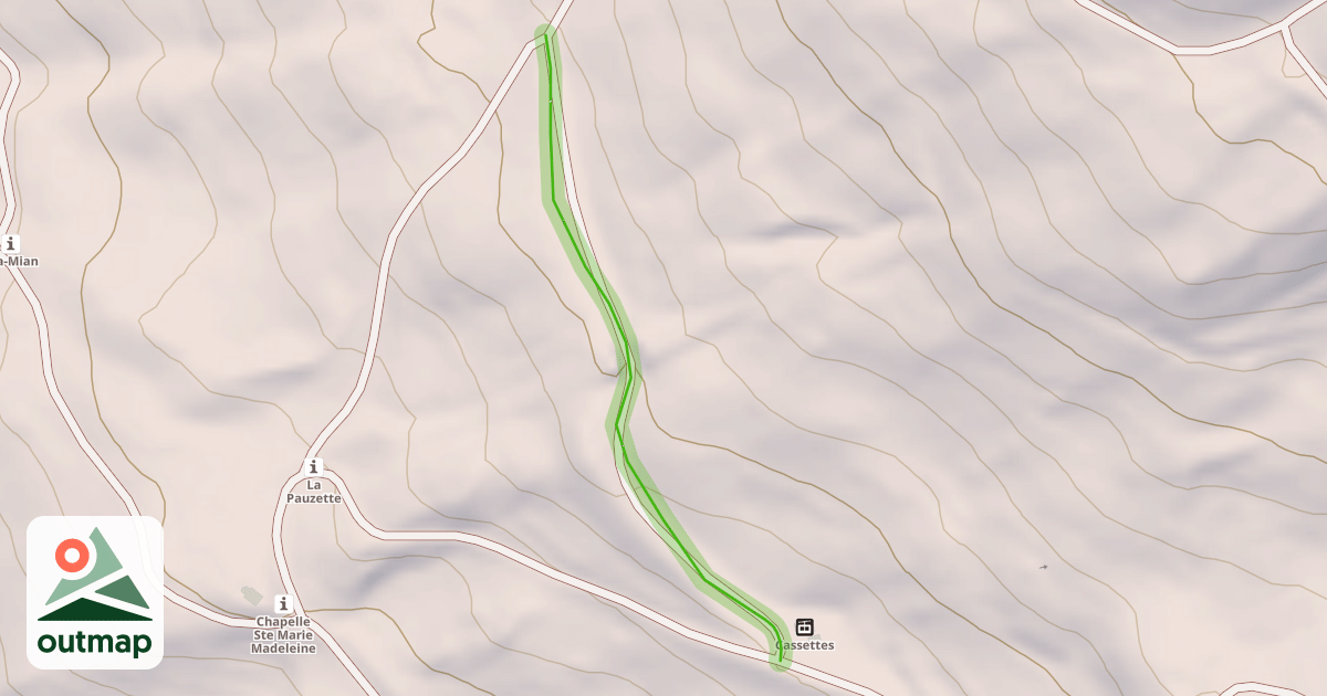 Map of Les Clouzeaux