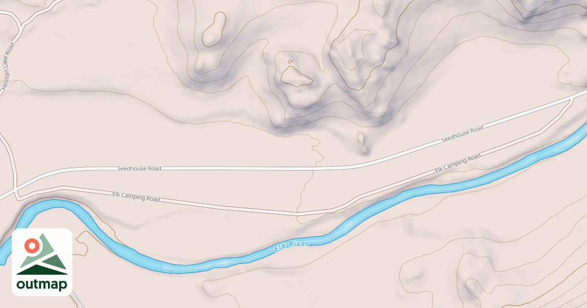 Map of ELK CAMPING