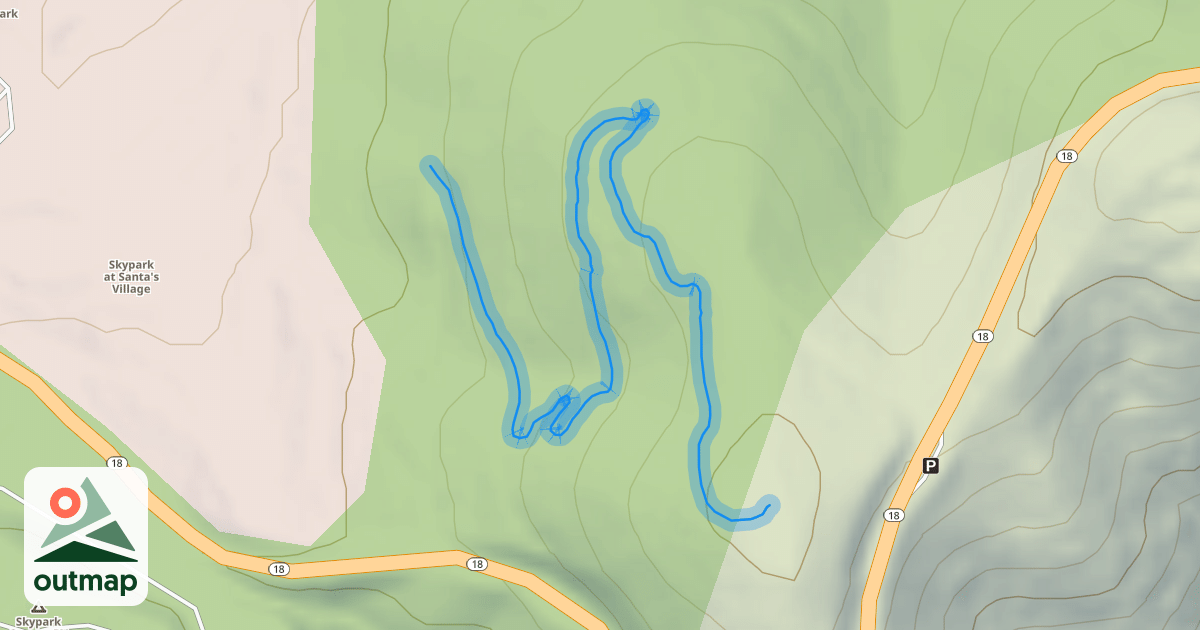 Map of Sleigh Ride