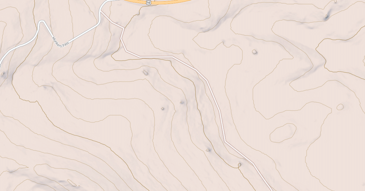 Map preview of USFS Motor Vehicle Use Map Trails 1842