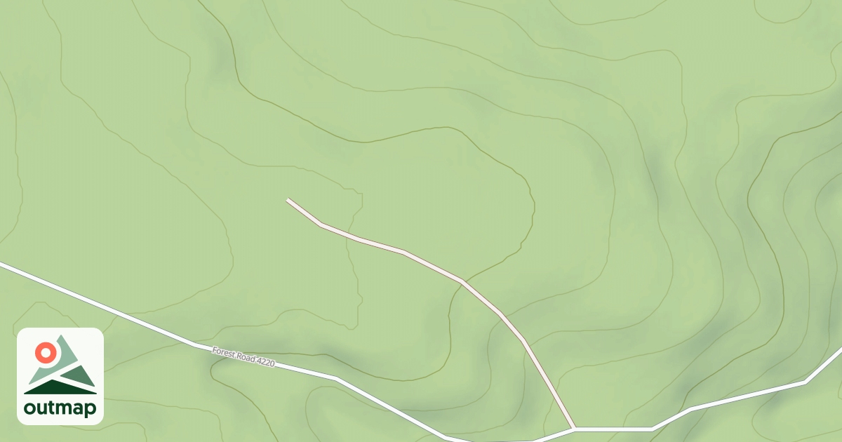 Map of USFS Motor Vehicle Use Map Roads {72192B8A-1976-4DA1-925A-B89833D0B74C}