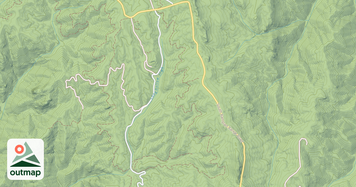 Map of Long Hollow Bypass