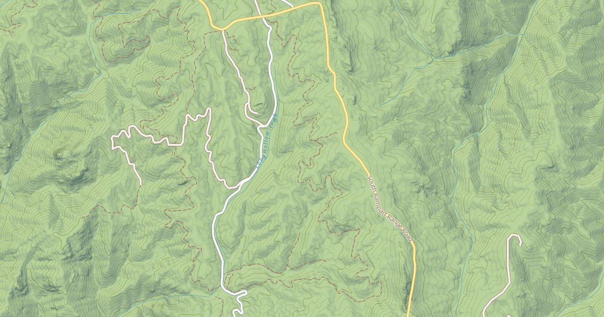 Map preview of Long Hollow Bypass