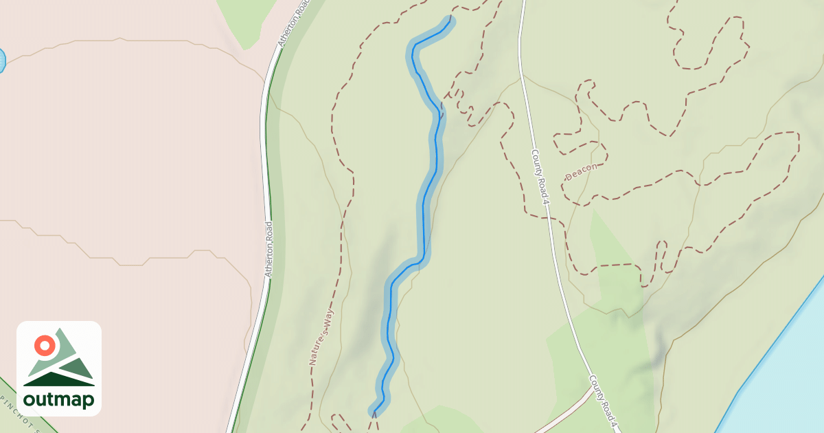 Map of Nature's Way Loop