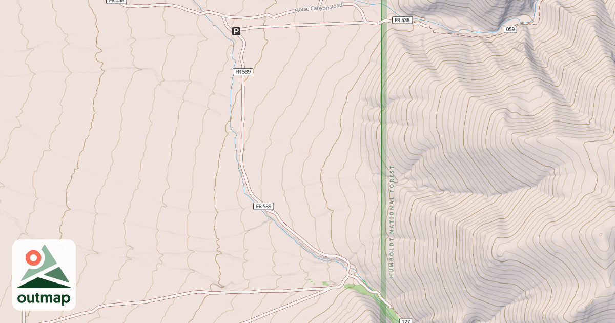 Map of FALLS CANYON
