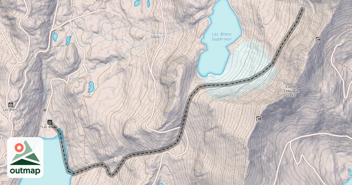 Map of La Brèche