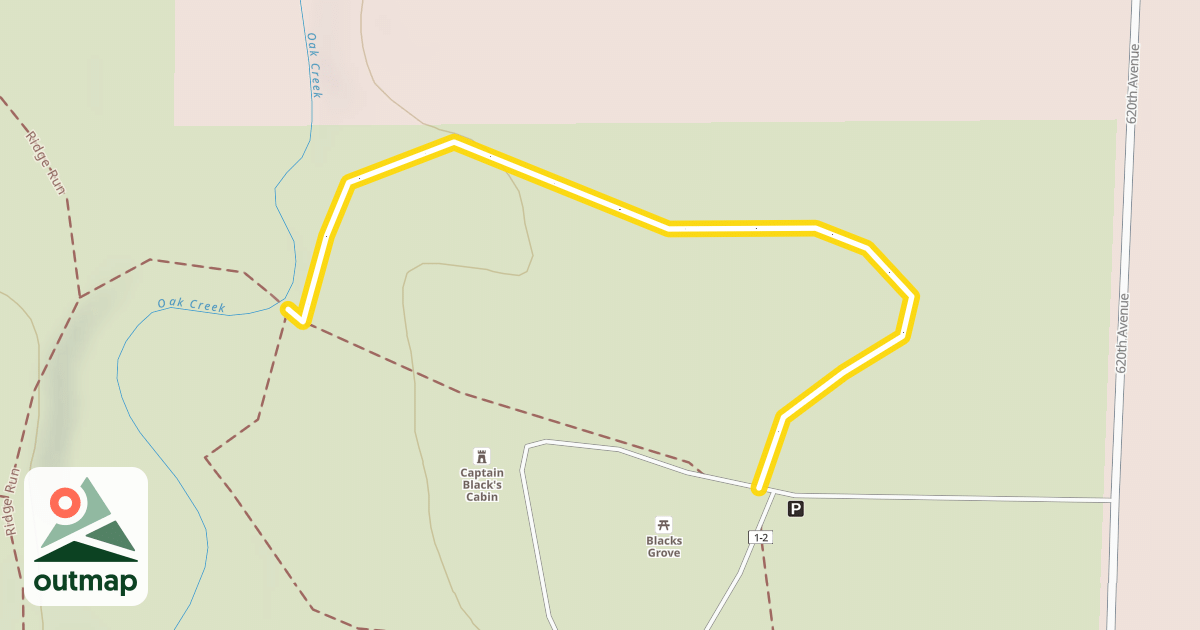 Map of Big Spruce