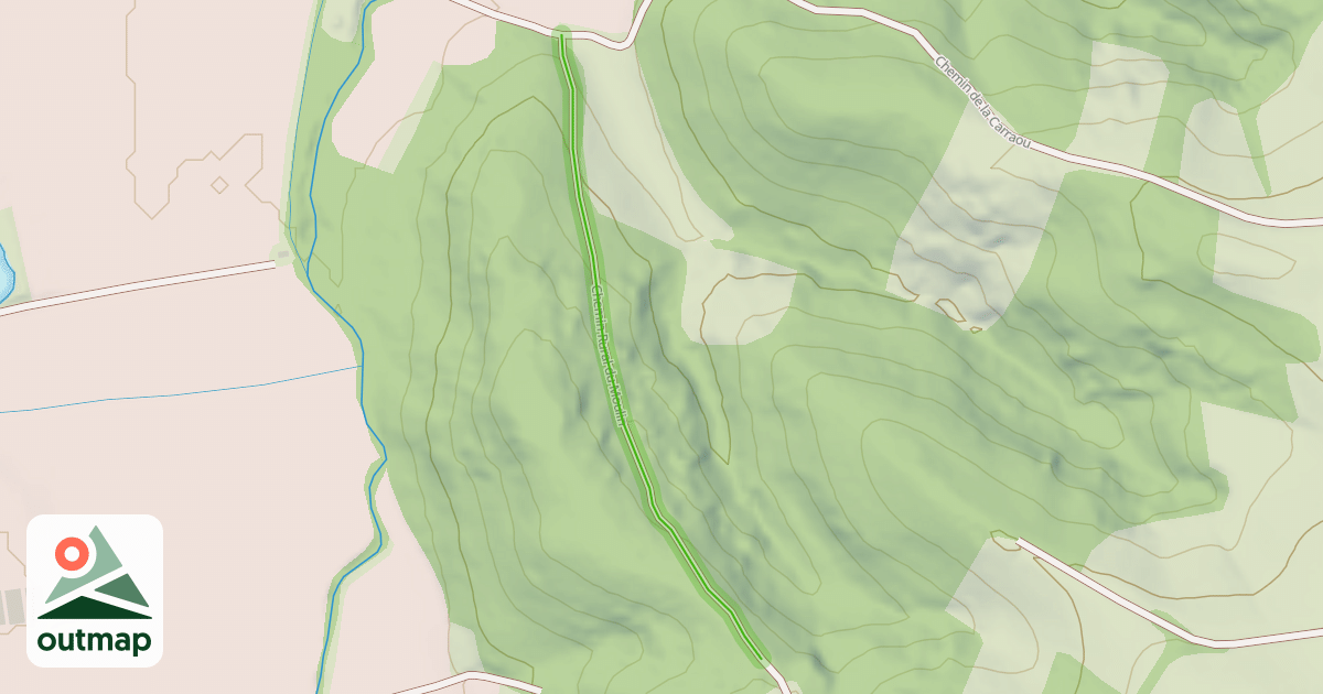 Map of Chemin Rural du Moulin