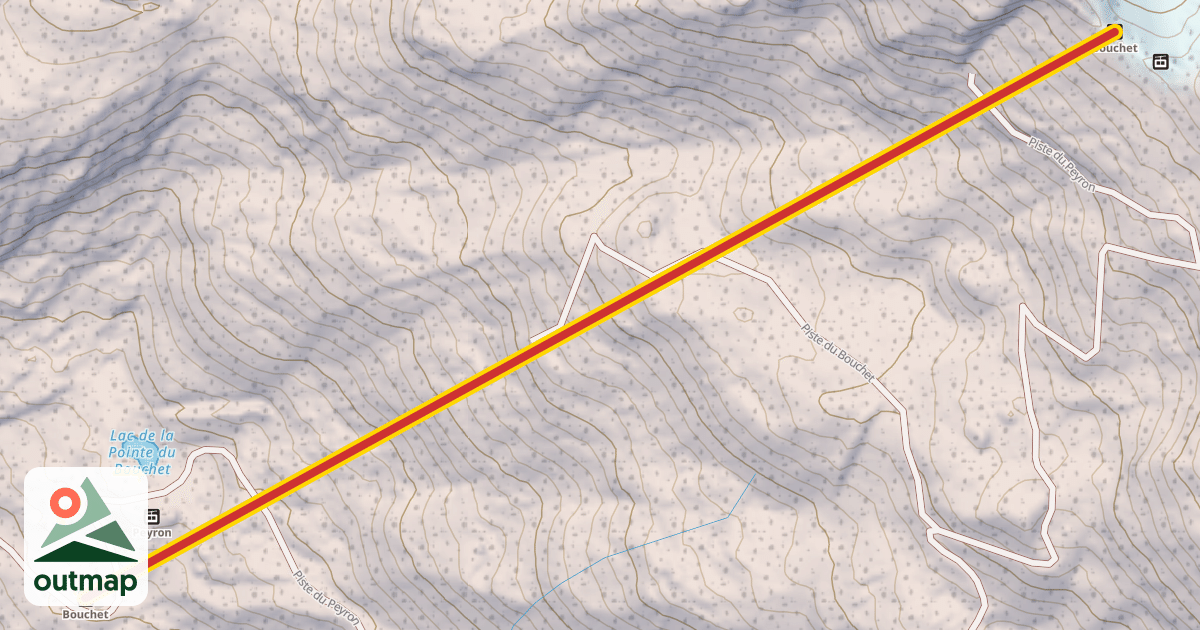 Map of Bouchet