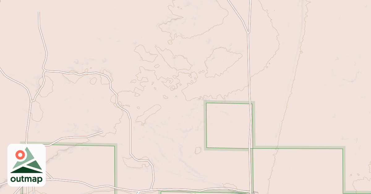 Map of Kinross Motorcycle Trail