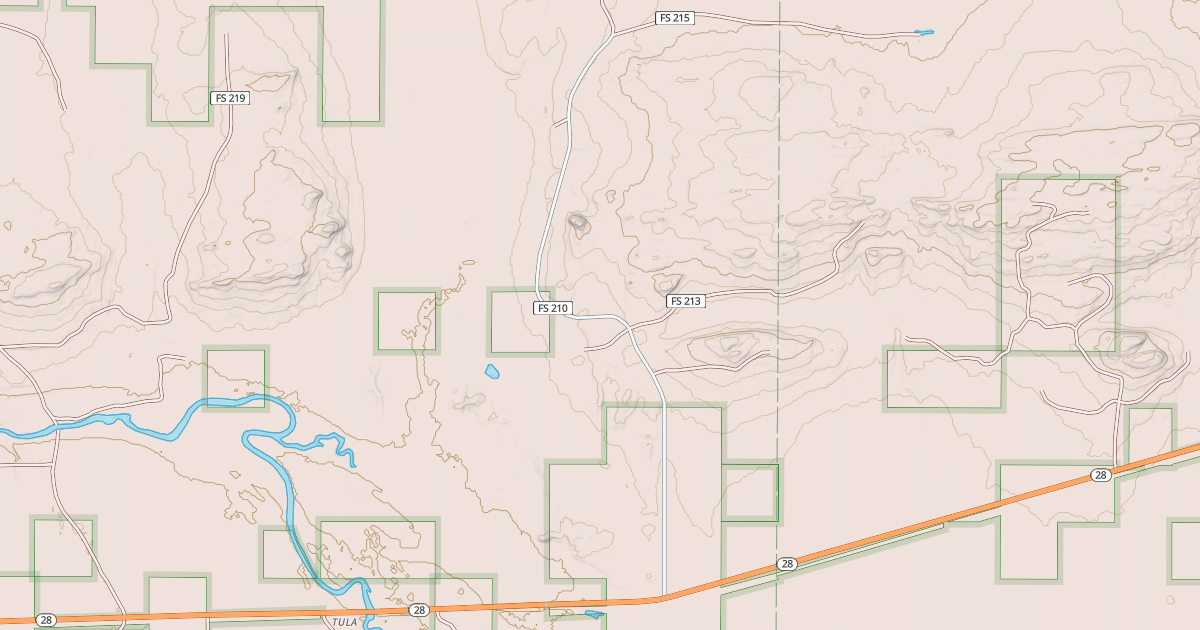 Map preview of FDR210