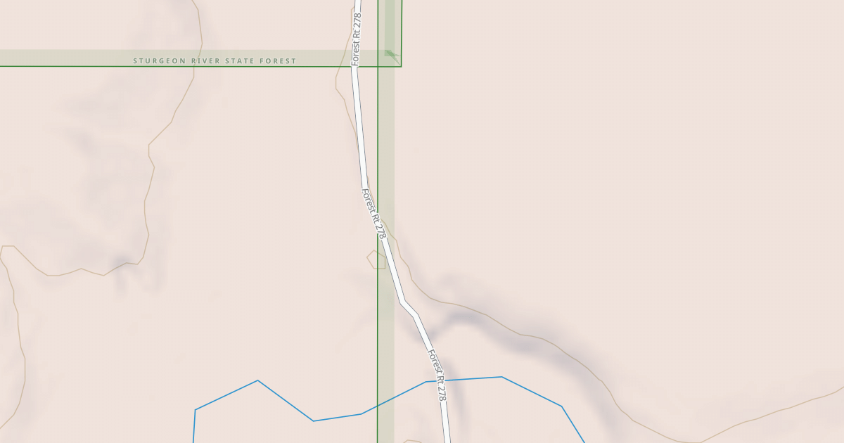 Map preview of DEWEY LAKE SPUR F