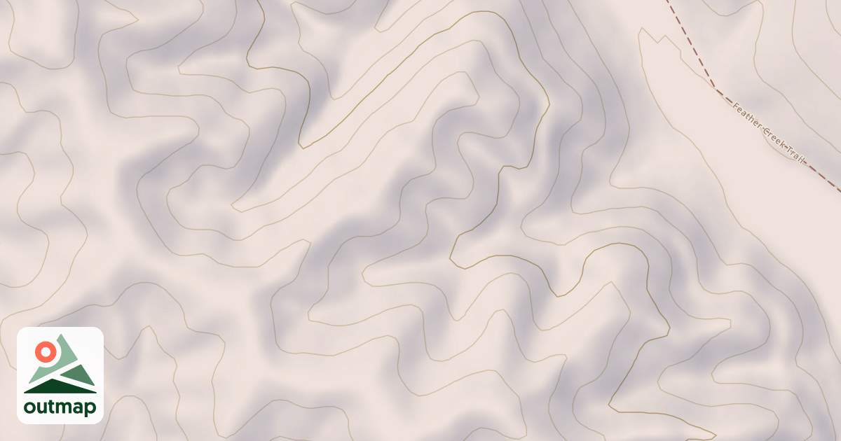 Map of FEATHER CREEK
