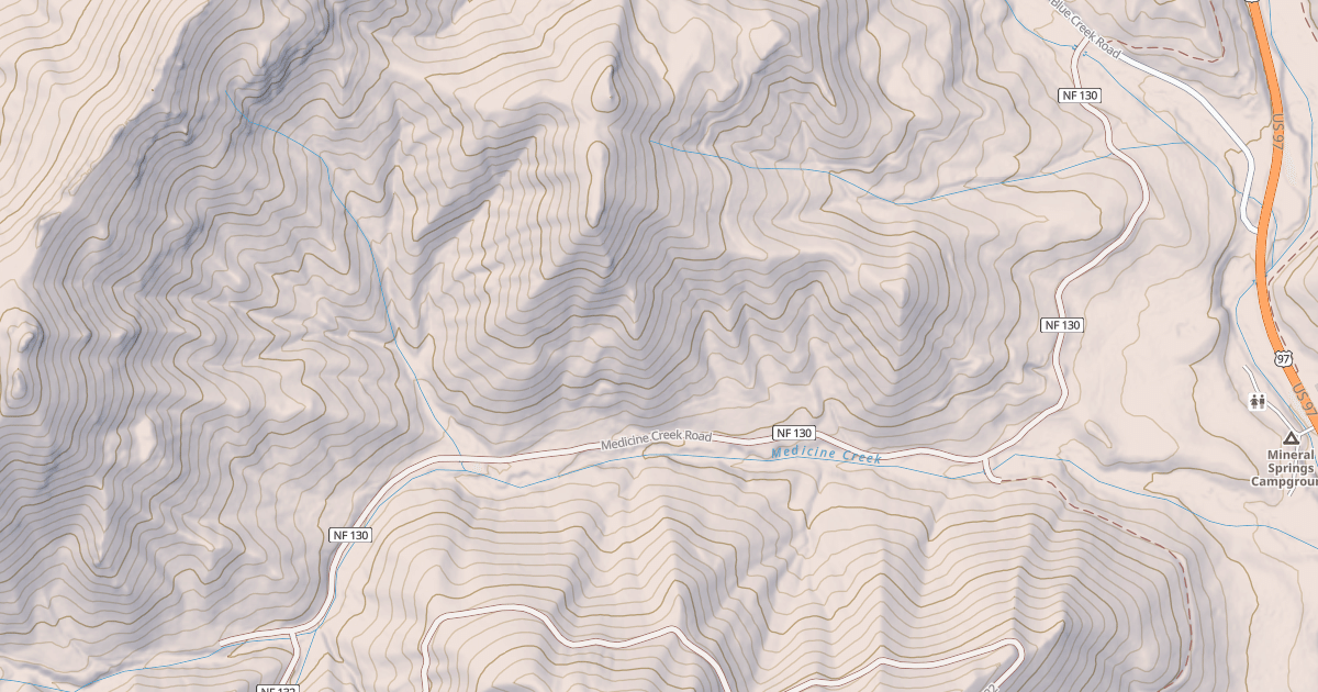 Map preview of MEDICINE CREEK