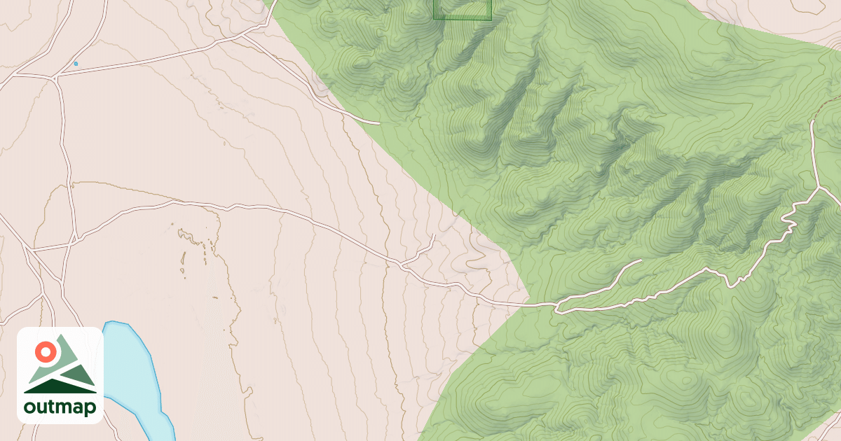 Map of PROSPECTS END ROAD