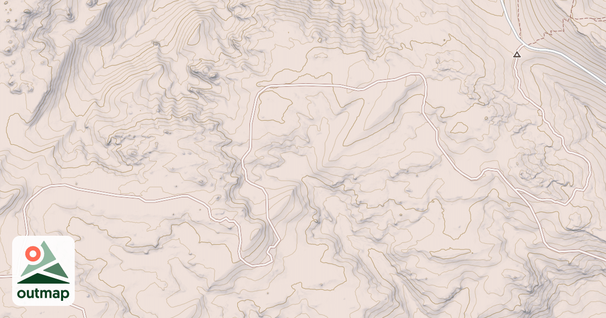 Map of BEAVER CREEK 4WD