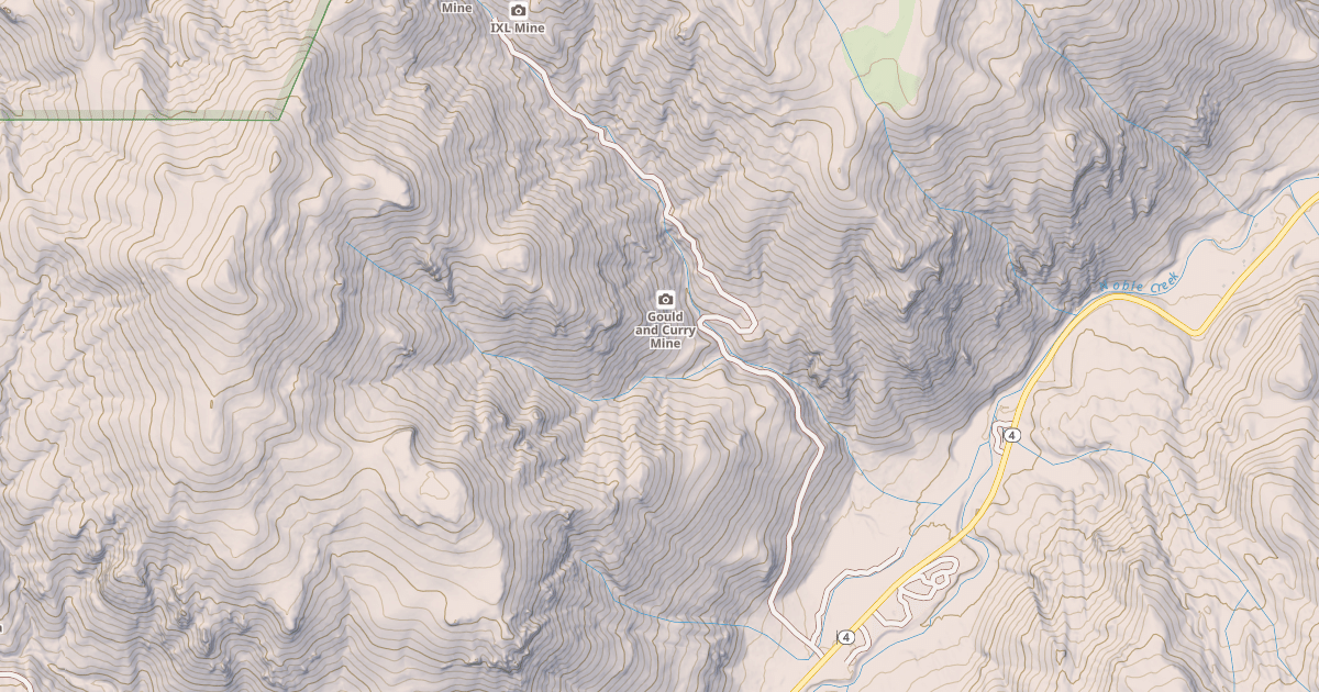 Map preview of IXL CANYON ROAD