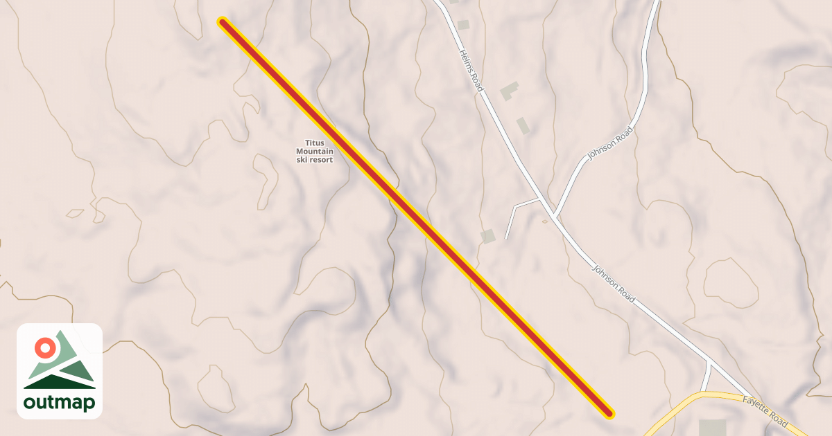Map of Chairlift VII