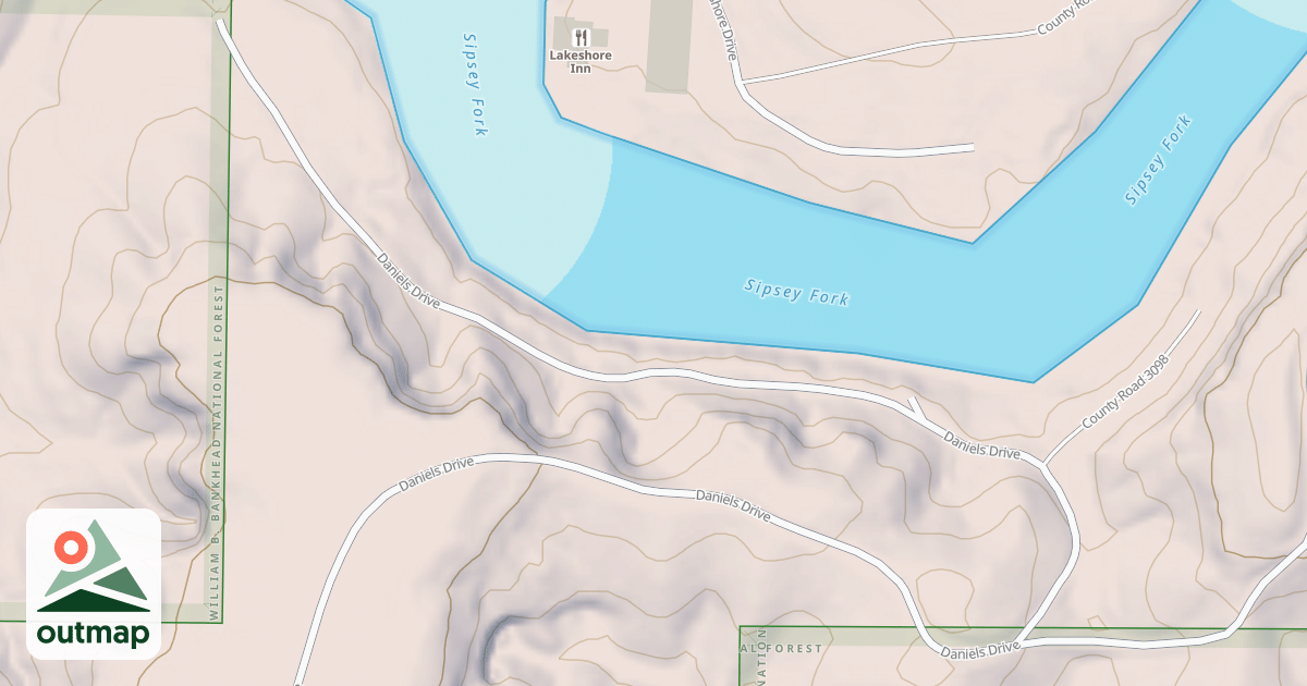 Map of BEASLEY BEND