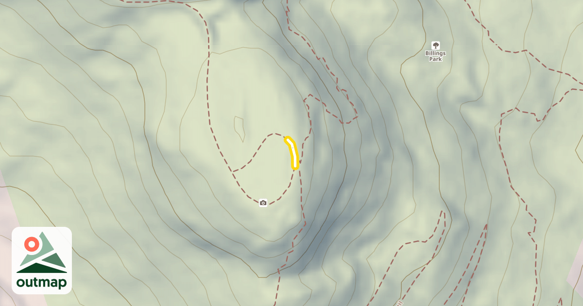 Map of Precipice Trail