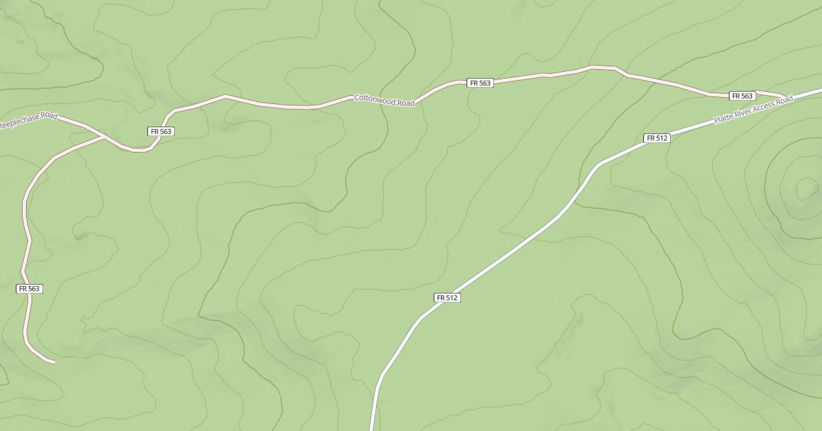 Map preview of COTTONWOOD