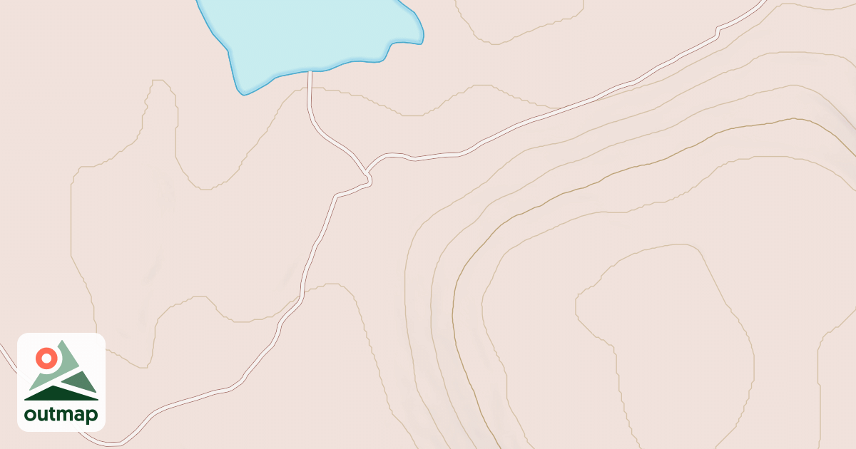 Map of JACKS BUTTE
