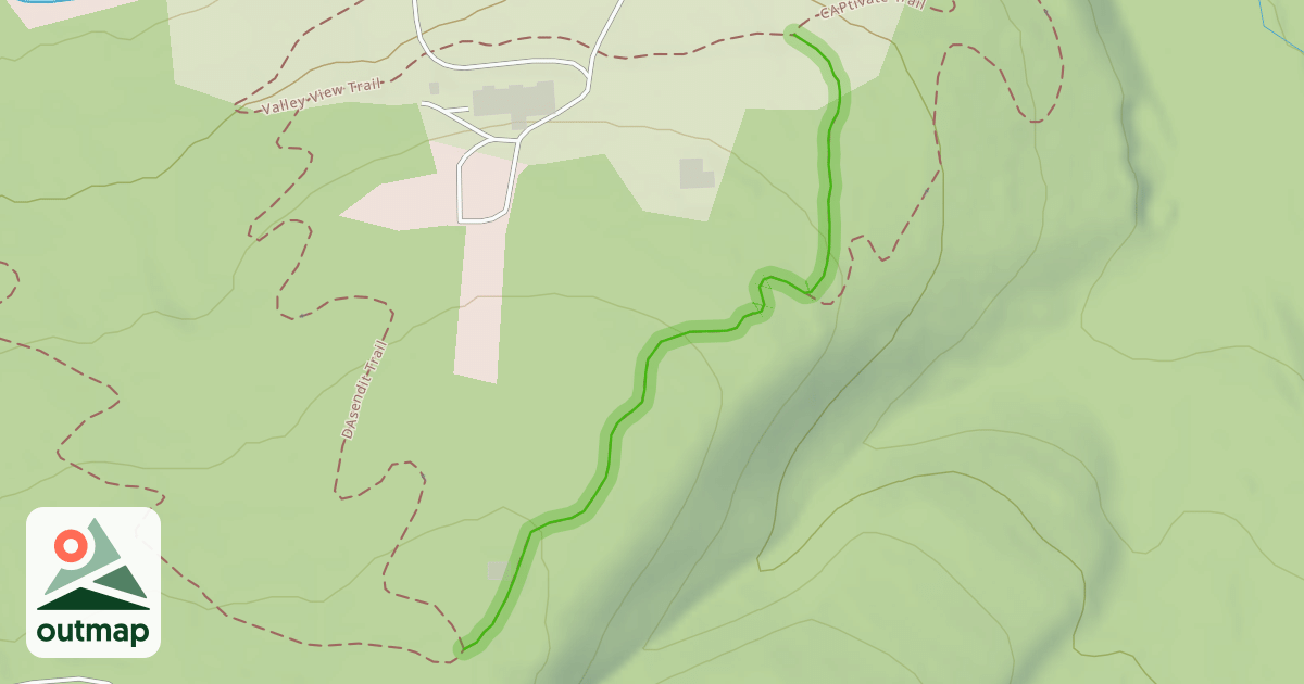 Map of Gnarvest Trail