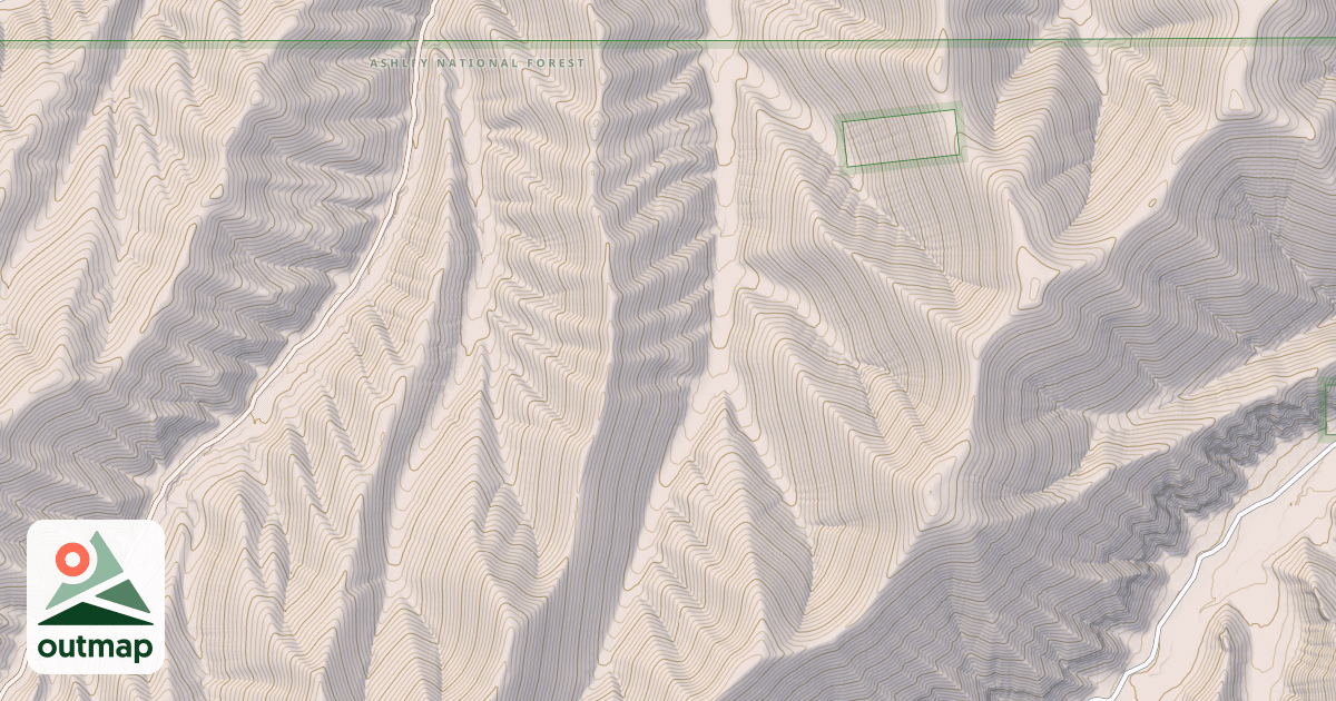 Map of BEAR GULCH